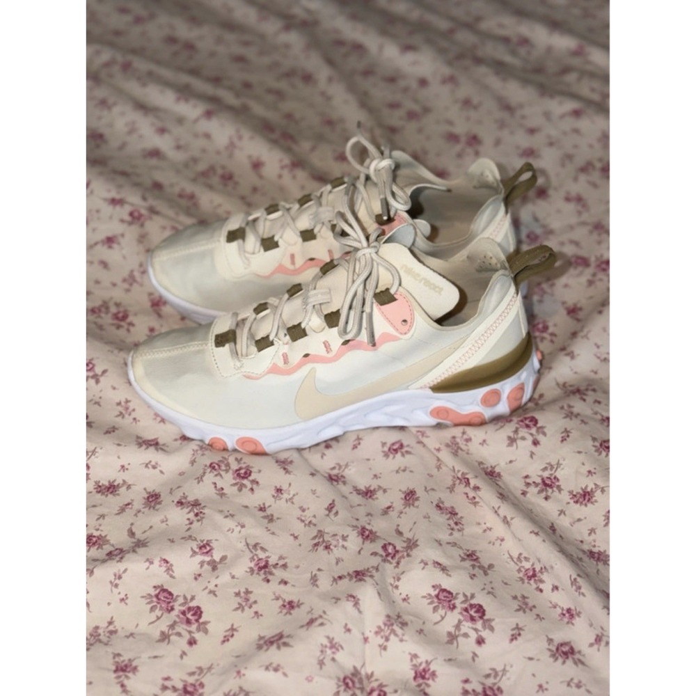 Nike React Element 55 Light Oreowood Brown BQ2728-007 Women's